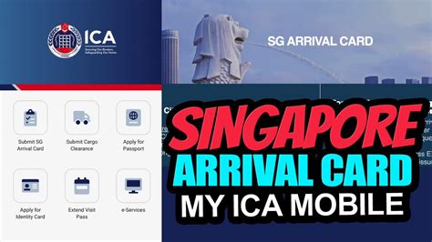 singapore arrival card online ica